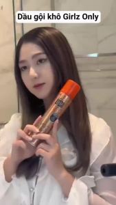 DẦU GỘI KHÔ GIRLZ ONLY DRY SHAMPOO 200ML phồng tóc gấp đôi chỉ sau 10s lưu hương dài lâu