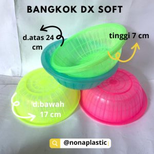Wakul bangkok 12 dx kaca modern paket 1 pcs sd/ 700 pcs serbaguna  dimensi 24 cm