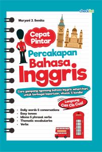 Buku Belajar Praktis Cepat Pintar Percakapan Bahasa Inggris - Ori Tersegel Plastik