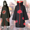 Naruto Costume Akatsuki Cloak Cosplay Sasuke Uchiha Cape Cosplay Halloween Costume Set Cosplay costume Robe Set Cosplay Christmas Costume Characters Costume. 