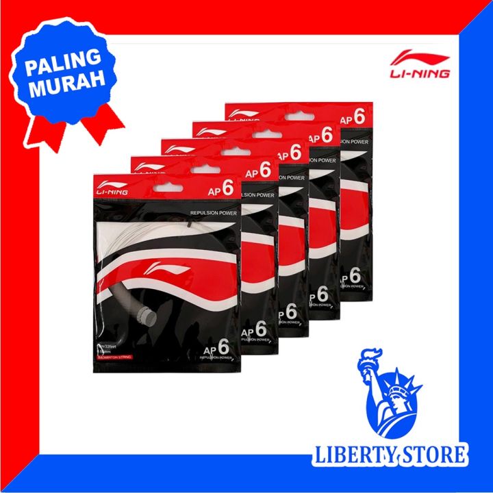 Senar Raket Badminton Import Lining AP 6 Berkualitas