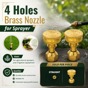 4 HOLES ELBOW/STRAIGHT NOZZLE