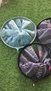 ตาข่ายตกปลาแบบสกิมเมอร์ ตาข่ายแข่งขัน ตาข่ายพกพา ตาข่ายสกิมเมอร์แบบตาข่ายละเอียด ป้องกันการเกี่ยว ตาข่ายสกิมเมอร์โลหะผสมไทเทเนียม น้ำหนักเบา แข็งแรง สำหรับปลาคาร์พ [ จัดส่งฟรี ]