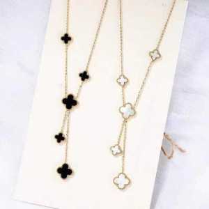 Kalung Titanium Wanita Kalung Fashion Tidak Luntur Dan Anti Karat
