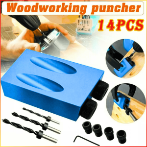 NEW COD Kit Adapter Adaptor Mata Bor Pembuat Lubang Baut Papan Kayu Multifungsi Set Lengkap TZ681