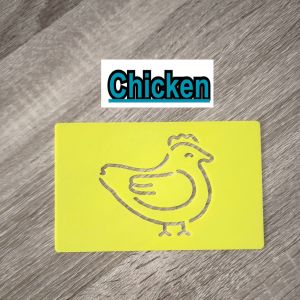 Montessori Early Learning Drawing Flash Cards – Farm Animal Theme