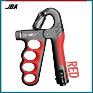 JBA Sport Handle Grip Heavy Duty With Counter 5-100KG Adjustable Durable Portable Ergonomics Full Stage Finger Strength Trainer Hand Gripper For Home Workout