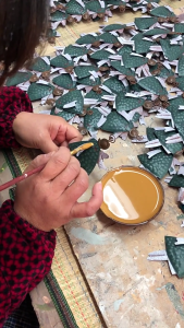 Handcrafted Wrought Iron Angel Ornament Bucolic Christmas Decors Angel Iron Wall Hanging For Tree Mantels Gift Giving