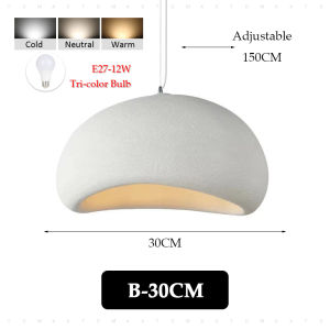 TOMAX Modern LED Chandelier Ceiling Light - 3-Light Pendant Lamp for Dining Room Living Room Bedroom Kitchen Minimalist Design