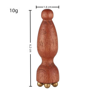 Wooden Guasha Massager Mini Facial Massager Face Eye Acupoint Massage Stick Relaxation Device Skin Care Beauty Tool Accessories