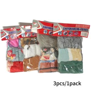 1 pack of 3 Flannel dishwashing towel coral fleece thick towel hand towel super absorbent non-linting towel