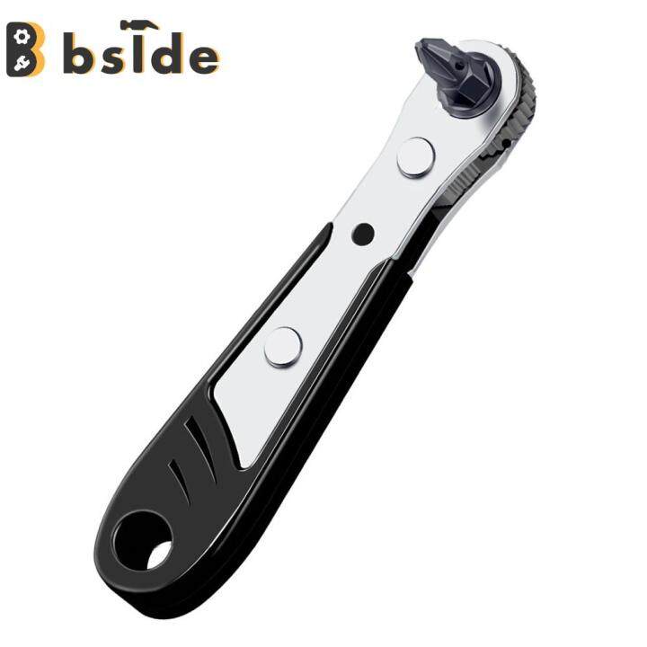 [Bside Tool Store] Adjustable Mini Ratchet Wrench Socket Metal Portable ...