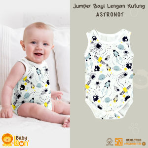 Jumpsuit Bayi Jumper Bayi Lengan Kutung BC-024SK COTTON BABY LEON Jumpsuit Kutung Bayi Anak Balita Laki-Laki Perempuan Baby Bodysuit Bayi Kaos Bayi Pakaian Bayi
