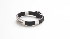 Alert Type 2 Diabetes Star of Life Silicone Bracelet Wristband