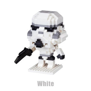 Building Blocks Anime Master Yoda Bricks Cartoon Action Figures Heads Assembly Educational Toys Kid Birthday Gift Star War Building Blocks Darth Vader BB-8 Stormtrooper Model Bricks Mini Yoda Mirco Blocks Gifts Toys for Kids