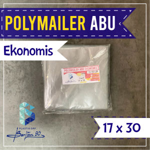 Plastik Polymailer Abu 17x30 Cm / Plastik Packing Ekonomis . Plastik  LDPE Plastik Packing OLShop