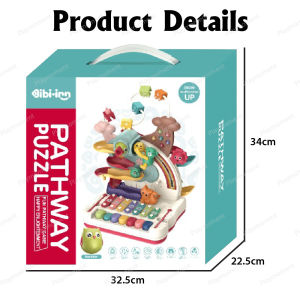 *Ready Stock* Baby Musical Learning Toy | Activity Center | Xylophone Bead Maze | Fine Motor Sensory Toy | Kids Gift