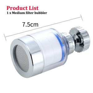 New Kitchen Faucet Water Filter Remove Chlorine Heavy Metals Filtered Showers Head Soften for Hard Water Bath Filtration Purifier