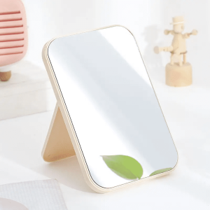 SL CERMIN LIPAT PERSEGI PORTABLE FOLDABLE MEJA UNTUK RIAS MAKEUP WAJAH