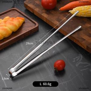 [COD] yixiayun Barbecue Clip Grill Tongs 304 Stainless Steel Meat Food Clip Cooking Utensils BBQ Baking Kitchen Accessories Camping Supplies