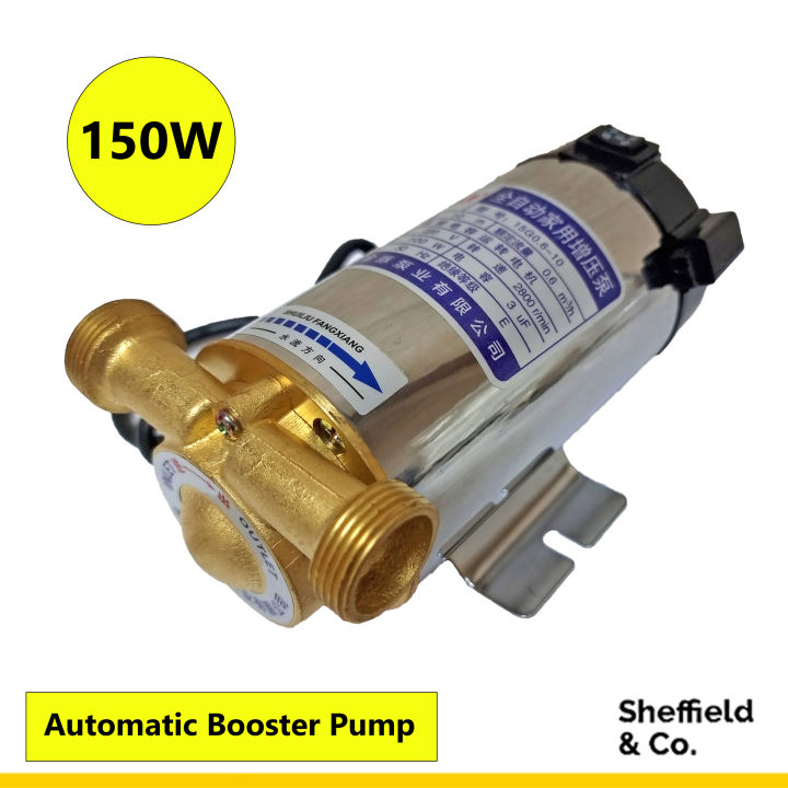 Sheffield Automatic Water Booster Pump, 150W Lazada PH