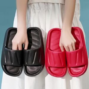 [Free Shipping] In-Stock Hotel WomenS Slippers Eva Thick-Soled Non-Slip Hospitality Summer Indoor Bathroom Home Sandals For Men
