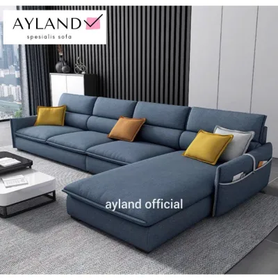 Kursi Sofa Tamu Ruang Tv Leter L Minimalis Modern