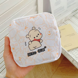 Dompet Penyimpanan Serbaguna Dompet Penyimpanan Koin Pouch Makeup Estetik Serbaguna Motif Poco Cute HHG
