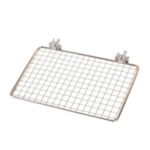 Hình chữ nhật lồng chim kệ đứng với công trình bằng thép không gỉ Vẹt perch nền tảng cho nhỏ đến lớn chim