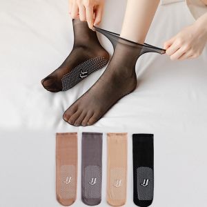 STAR 10Pair/Set Muslimah Stokin 100% Brand New High Quality Muslimah Women Sock Skin Sock Anti-Slip and Health Sock