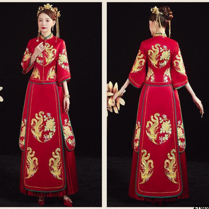 Đẹp Ngất Ngây với 8 bộ váy cưới cổ trang Trung Quốc Top Trend - NiNiStore  2024