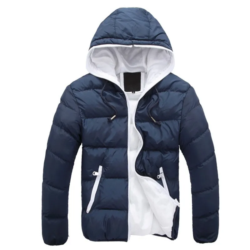 Ready Stock-Autumn and Winter Men Ultra Parka Coats Thick Outdoor Men Winter  Clothes Warm Male Zipper Coats Streetwear Plus Size Down Jacket