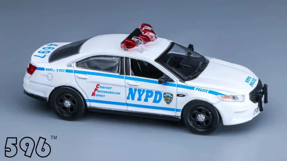 596 Model 1:64 H1 Police Car Alloy Car Model