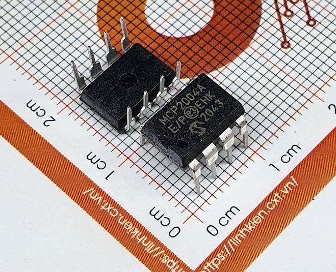 MCP2004A-E/P IC TRANSCEIVER HALF 1/1 8DIP