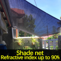 Anti UV 100% SUNEEN Sunshade Net Outdoor Swimming Pool Cover 110 Pin thickened Punch around Cooling and insulation Sun Shade Net Outdoor Garden Net Shade Cloth Net Car Cover Sunscreen Net Farm Net Greenhouse Shade Cloth Net Multiple sizes available. 
