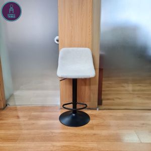 All Padded Seat Bar Stool Swivel High Chair Adjustable Rotating Chair 1 PIECE