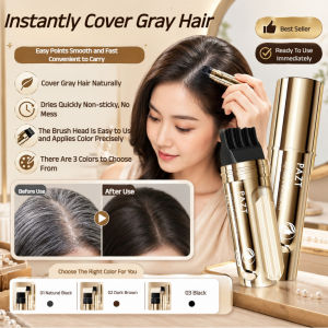 ✨PAZT Original✨Temporary Hair Color Pen/20ml/Quick Gray Coverage Comb For Men/Women 【Quick Use】【Non-Fading】