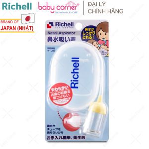 Dụng Cụ Hút Mũi Richell Silicone Cho Bé Từ Sơ Sinh