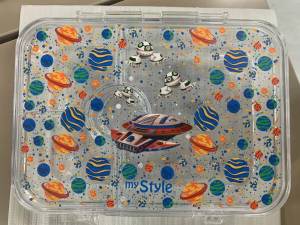 My Style TM 1194 Tritan Transparant Bento Lunch Box for Boys - Kotak Bekal Tritan Transparant Laki-Laki