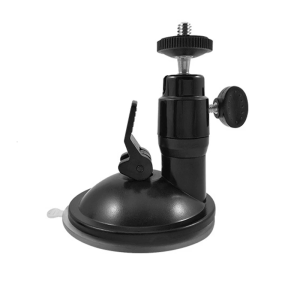Action Camera Suction Cup Mount 1/4 Inch Screw Rotation Arm Universal Camera Mount Device for Car Windshield