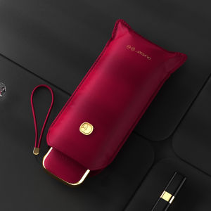 Olycat Ô Mini Phẳng Dễ Thương Ô GẤP Năm Tia UV Sang Trọng Ô Che Nắng Bỏ Túi Ngoài Trời Mùa Hè Di Động Cho Nữ Quà Tặng Cho Bé Gái