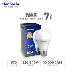 Hannochs Lampu Bohlam NEX 7W Cahaya Putih