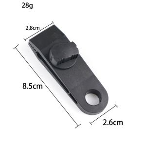 1PC Flysheet Clip TarpTent Outdoor Tarpaulin Clips Crocodile Clip Shark  Awning Rope