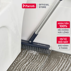 Cây chà sàn nhà tắm chổi cọ sàn và gạt nước 2 trong 1 cọ sạch góc tường – Parroti Easy ES04