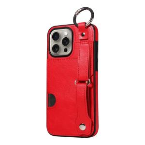 Luxury Casing For iPhone iPhone 12 11 X XS XR 8 7 Pro Plus Max Wristband Ring Holder Cards Solt Wallet Leather Cover Case