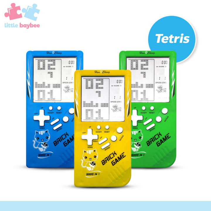 little-baybee เครื่องเกมคลาสสิกย้อนยุค เครื่องเกม Tetris เกมพกพามือถือ ...