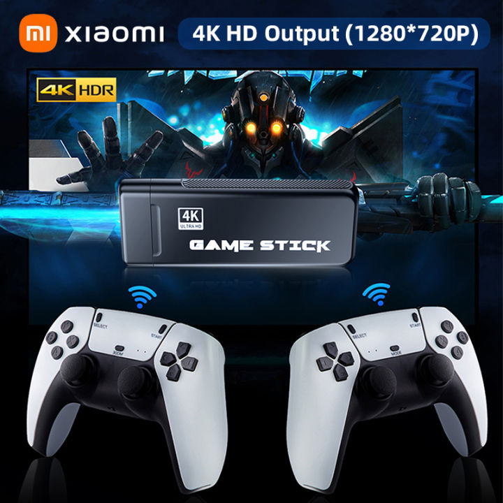 Retro Video Game Console M8 with Wireless Controller Game Stick 4K