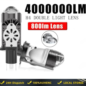 2PCS Y1 MAX H4 100W Led Projector Mini Lens Bi Led Lens 400000LM Headlight Bulbs 1:1 Plug Play Led Projectot Lens Fog Lights