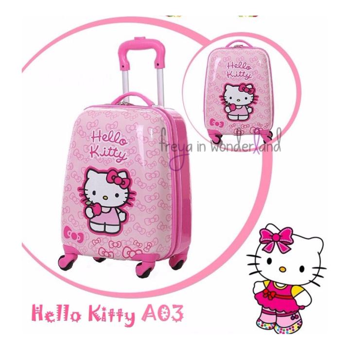 Hello kitty cheap luggage lazada