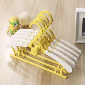 5Pcs Multi-functional Childrens Clothes Hanger Infant Childrens Clothes Telescopic Clothes Hanger
